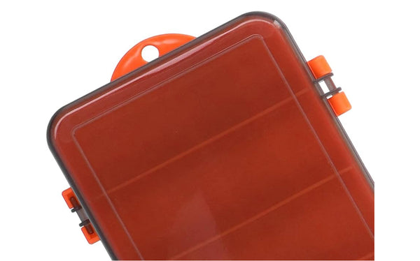 Boîte de rangement pour leurres de pêche – Rouge