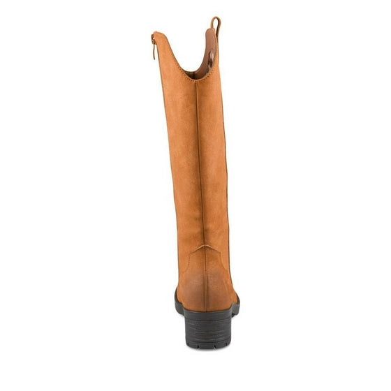 Botte Merry Scott Cognac Daim Femme