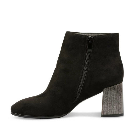 Bottines Sinéquanone Noir Daim fermeture éclair Femme