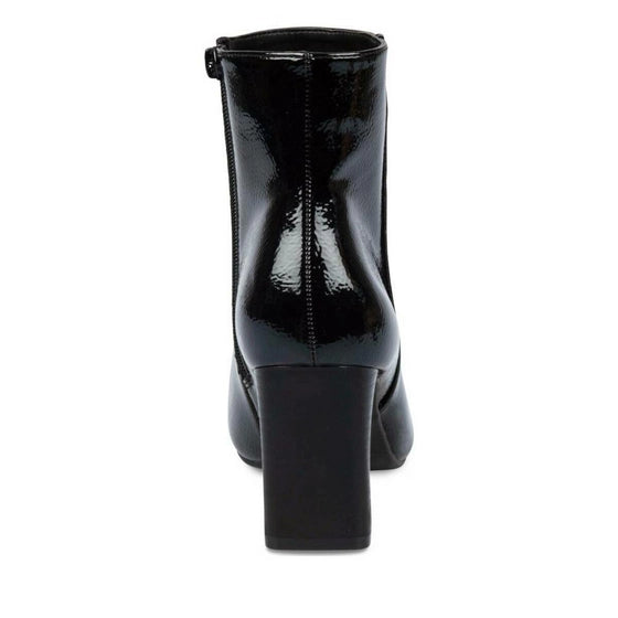 Bottines Sinéquanone Noir Vernis fermeture éclair Femme