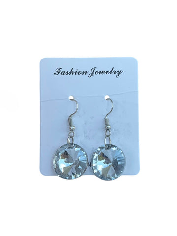 Boucles d’oreilles pendantes Fashion Jewelry design diamant