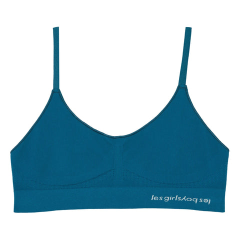 Brassière Les Girls Les Boys Bleu Canard – Fille