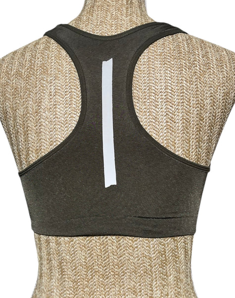Brassière de sport e Les Girls Les Boys Vert Olive - Fille