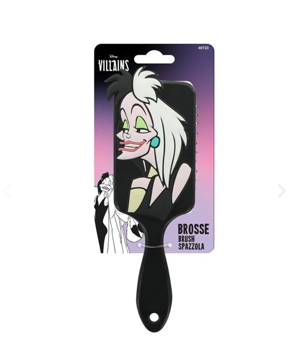 Brosse à cheveux 3D Villains Cruella – DISNEY