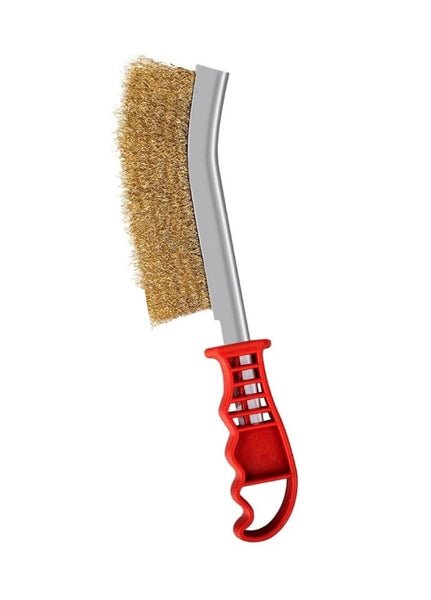 Brosses métalliques avec tiges courbés
