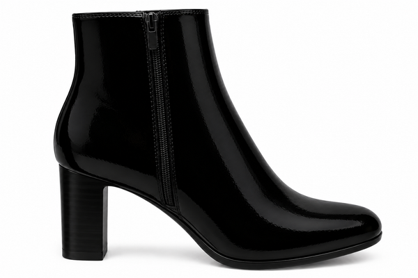Bottine Merry Scott Vernis noir Femme