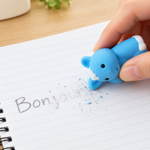 Gomme licorne bleue Iwako