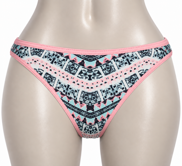 Bas maillot de bain motifs ethniques multicolores Ardène Swim