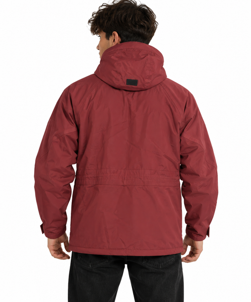 Manteaux Hiver Chaud Scuders Bordeaux Homme