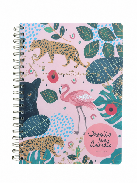 Cahier “Tropic and Animals” – Format A4