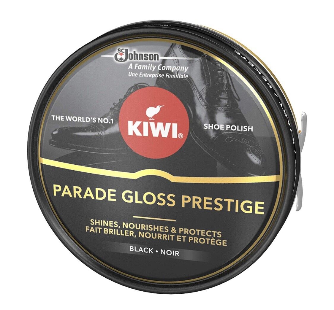 CIRAGE KIWI - CIRAGE CHAUSSURES CUIR PARADE GLOSS PRESTIGE NOIR - 50 ML