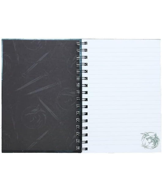 Carnet Pyramid THE WITCHER A5, 80 feuilles, couverture rigide et fermeture élastique