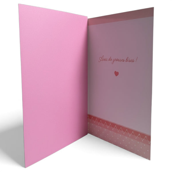 Carte Joyeuse Fête Maman Tendances Éditions Arrosoirs Fleurs 17 x 11,7 cm