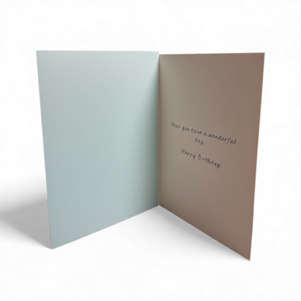 Carte Joyeux Anniversaire Juicy Lemon Moustache & Noeuds Papillons 19 x 13 cm