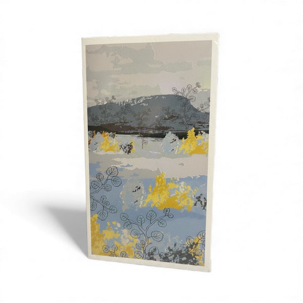 Carte Motif Paysage 19 x 11 cm