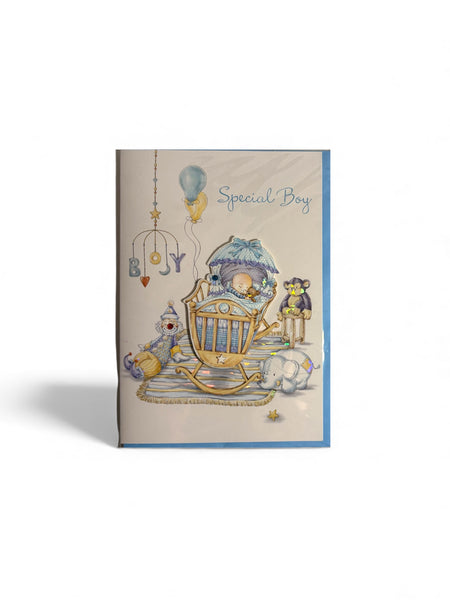 Carte Naissance Juicy Lemon « Special Boy » – 19 x 13 cm