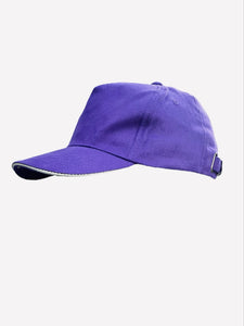 Casquette California Cap Violet enfant/ado – 100 % coton