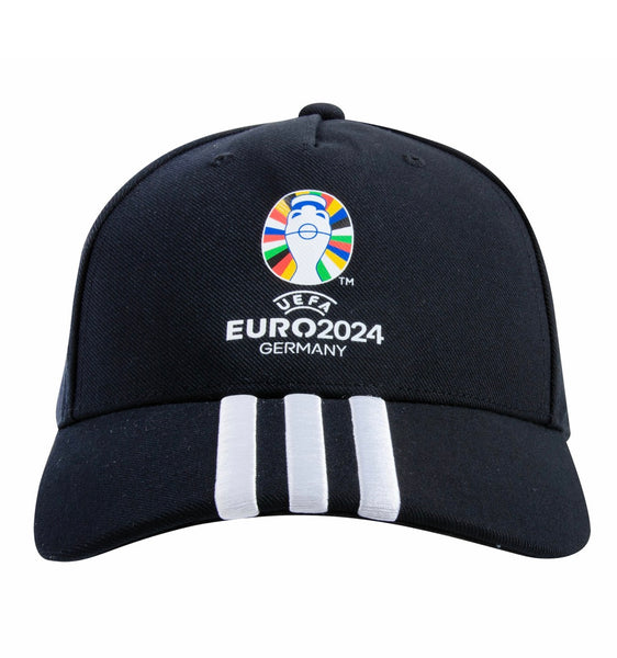 Casquette Adidas Allemagne UEFA Euro 2024- Noir et Blanc