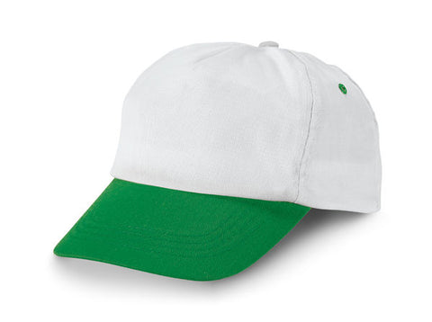 Casquette blanche et verte enfant/ado