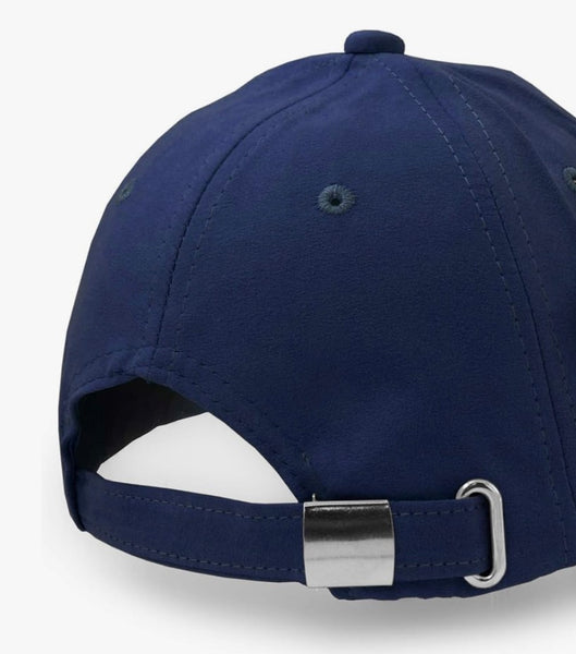 Casquette bleue réglable homme