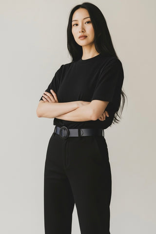 Ceinture Fashion Bleu Marine