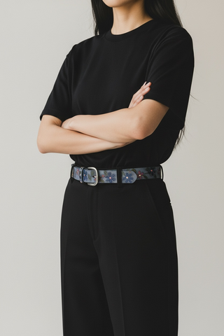 Ceinture Fashion Femme Bleue