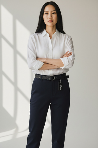 Ceinture Fashion Strass Noire