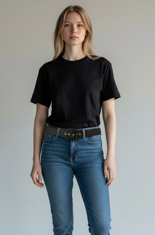 Ceinture Noire Femme