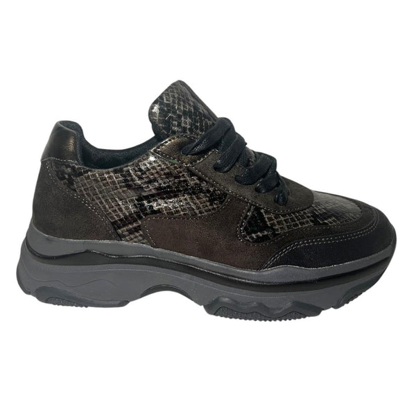 Chaussures Baskets Active Fashion Noir Femme