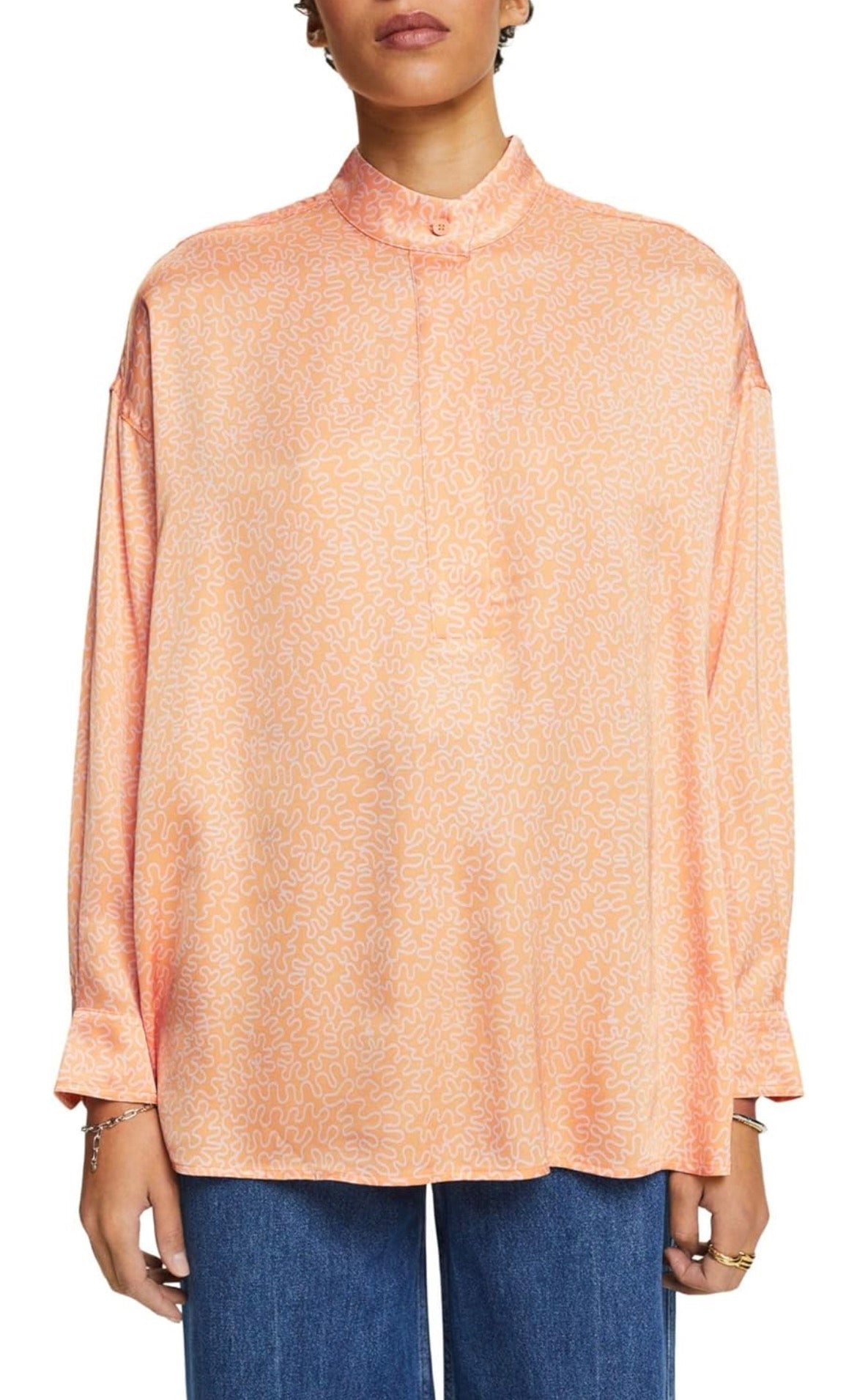 Chemise Esprit orange femme