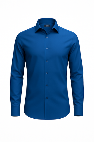 Chemise Macor bleue homme