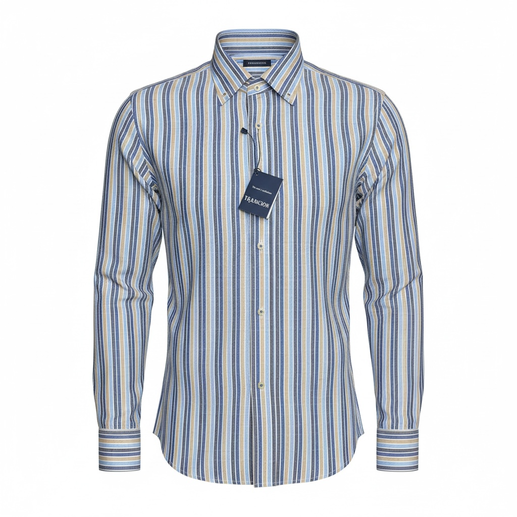 Chemise Tradicion multicolore homme