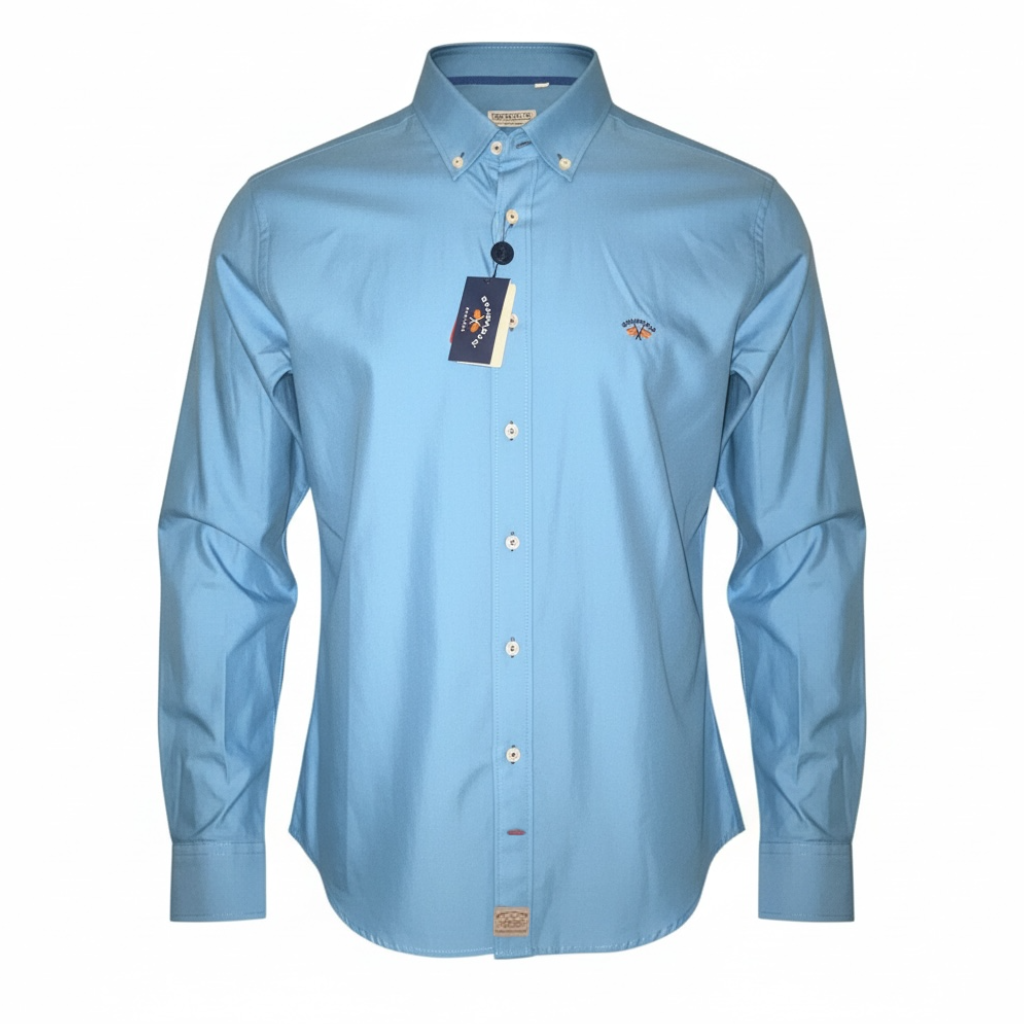 Chemise bleue Spagnolo homme