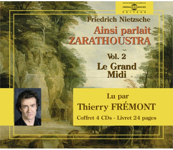 Coffret X4 CD "Ainsi Parlait Zarathoustra " Nietzsche - Vol. 2