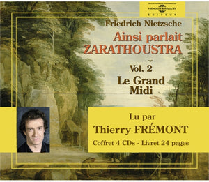 Coffret X4 CD "Ainsi Parlait Zarathoustra " Nietzsche - Vol. 2