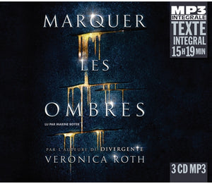 Coffret X3 CD Intégrale MP3 "Marquer Les Ombres " Veronica Roth