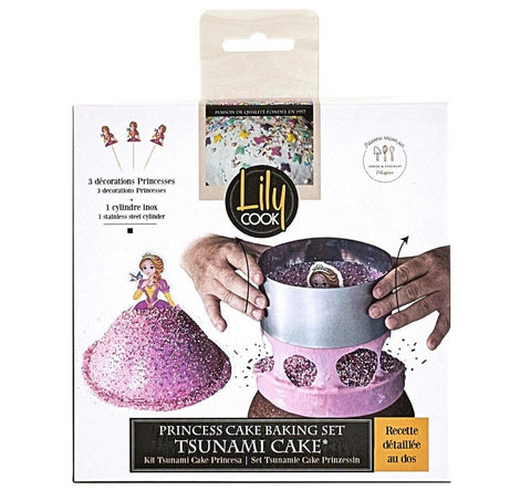 Coffret Pâtisserie Lily Cook Tsunami Cake "Princesse" 15cm