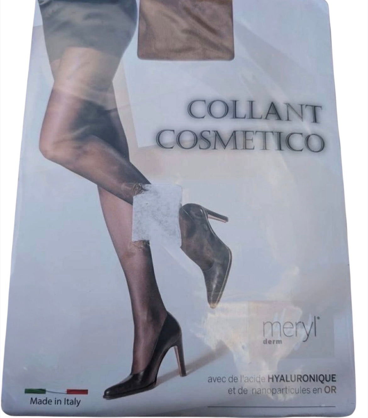 Collant Cosmetico Meryl Derme Nude 40 Den avec de l’acide Hyaluronic et de nanoparticules en OR