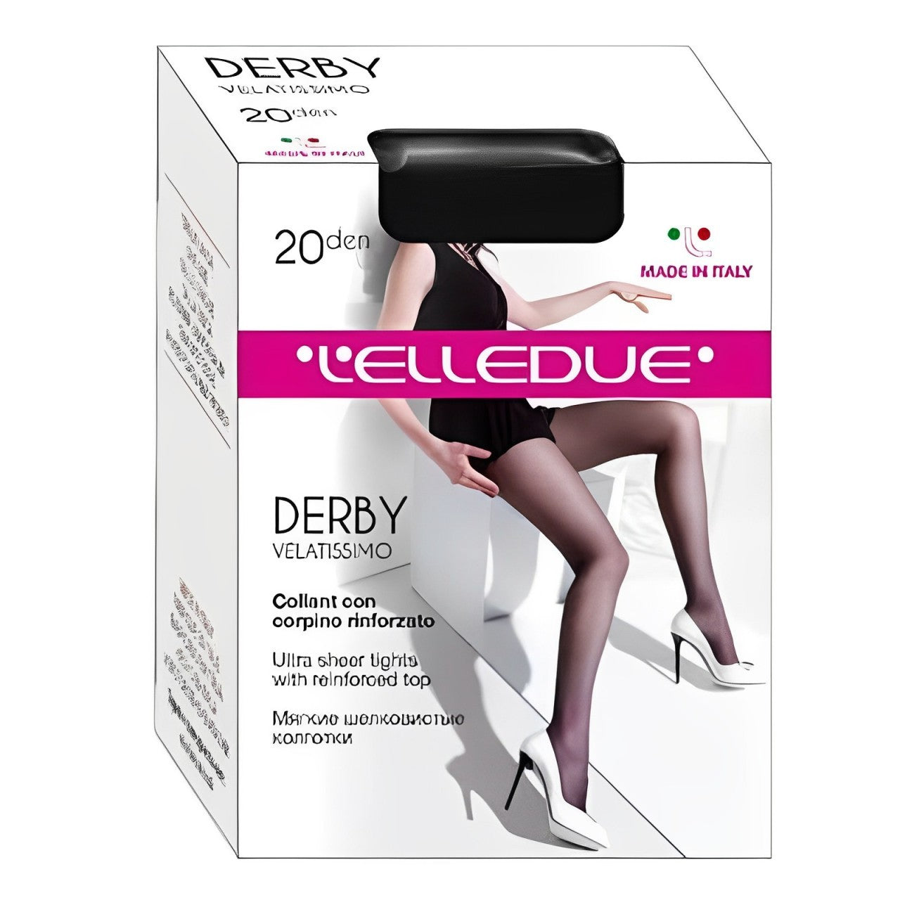 Collant bronze Elledue 20 den Extra XL Mousse