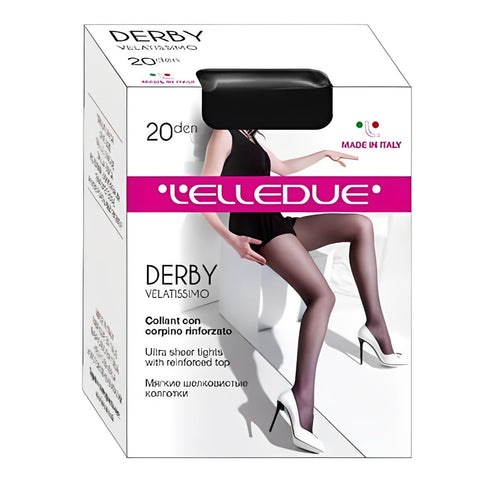 Collant Naturel Elledue 20 den Extra XL Mousse