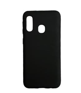 Coque noire silicone Samsung Galaxy A20e