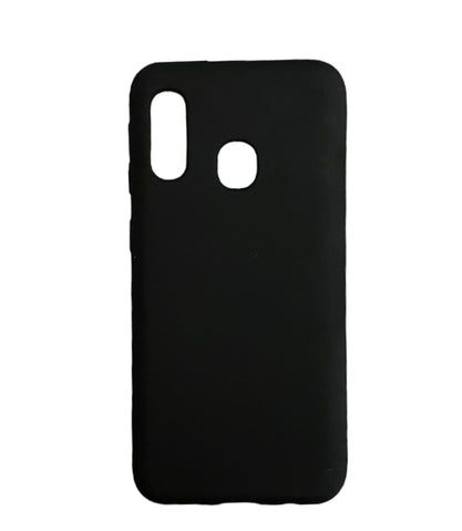 Coque noire silicone Samsung Galaxy A20e