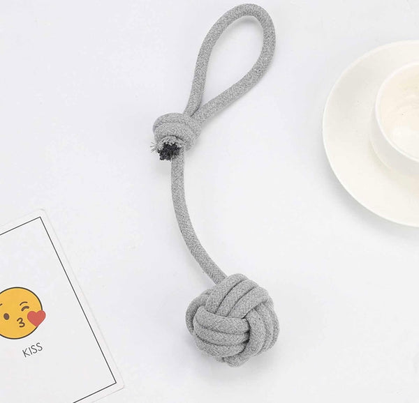 Corde Jouet pour chien ForPet – Gris – 41 cm