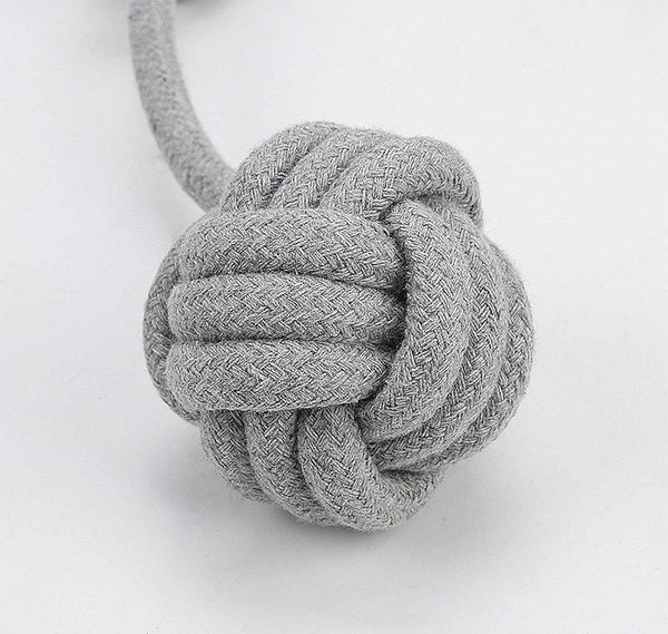 Corde Jouet pour chien ForPet – Gris – 41 cm