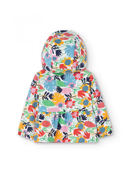 Coupe-vent imperméable réversible Boboli rouge fille