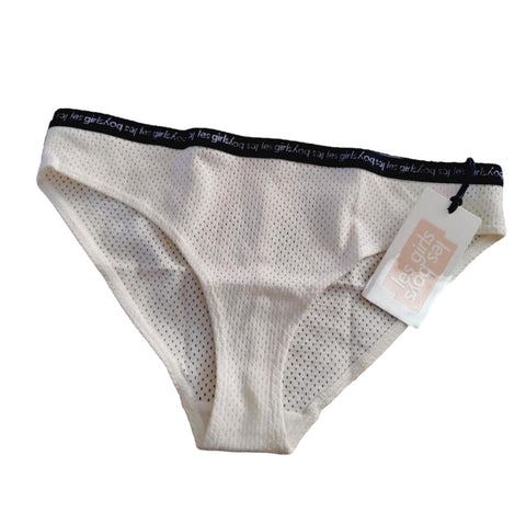 Culotte Les Girls Les Boys Blanc femme