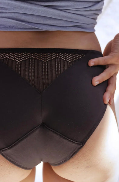 Culotte menstruelle Anna Blooming Noire