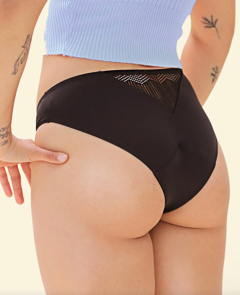 Culotte menstruelle Anna Blooming Noire