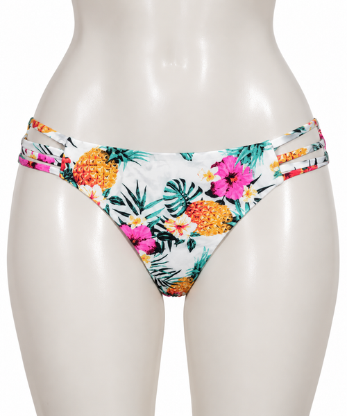 Bas maillot de bain à motifs tropicaux Style brésilienne – Ardène Swim
