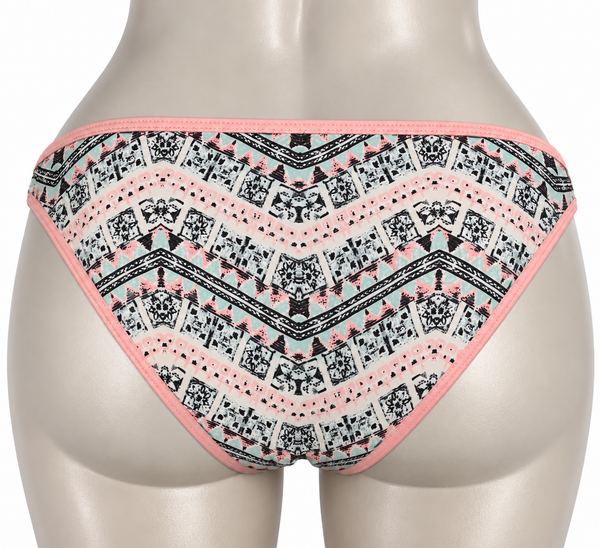 Bas maillot de bain motifs ethniques multicolores Ardène Swim